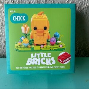 Little bricks chick with Easter eggs and flowers 194 pieces NIB